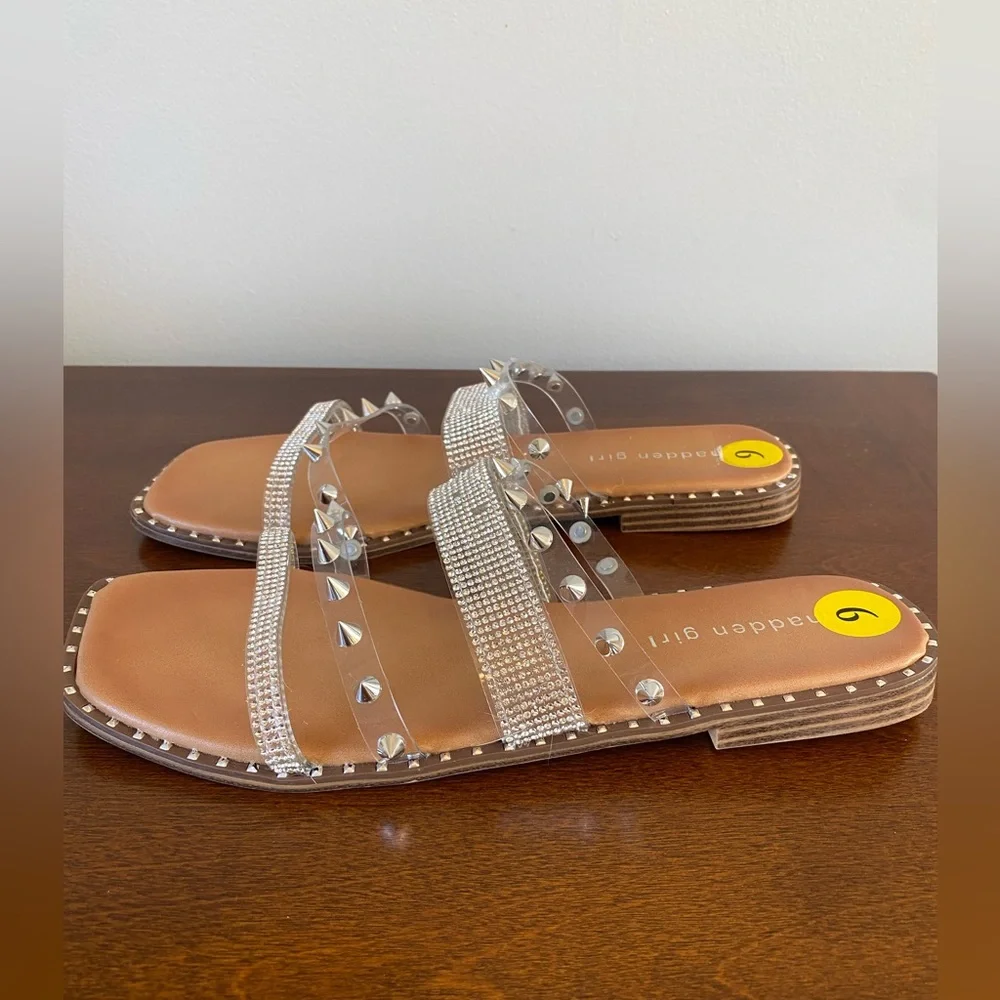 NEW Madden Girl Highwayy Sandals - Picture 6 of 9